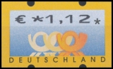 FRG MiNr. ATM 4 set 51-225 Cent ** Frama labels: Post emblems, MNH