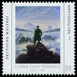 FRG MiNo. 2840 ** German painting (VI): Caspar David Friedrich, MNH