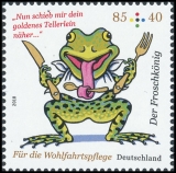 BRD MiNr. 3357-3359 Satz ** Wohlfahrt 2018: Der Froschkönig, postfrisch