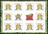 FRG MiNo. MH 108 (3364) ** Frog Prince, stamp set, self-adhesive, MNH