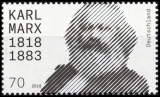 FRG MiNo. 3384 ** 200th birthday Karl Marx, MNH