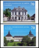 FRG MiNo. 3388-3389 Set ** Friedenstein & Falkenlust, self-adhesive, MNH