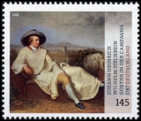 FRG MiNo. 3393 ** Johann Heinrich W. Tischbein: Goethe in the Campagna, MNH