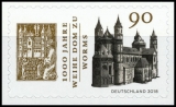 FRG MiNo. 3398 ** 1000 years consecration cathedral to Worms, self-adhesive, MNH
