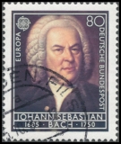 FRG MiNo. 1248 o Europe: European Year of Music - G. F. Handel, postmarked