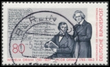 FRG MiNo. 1236 O 200th anniversary of the Brothers Grimm, postmarked