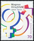 BRD MiNr. 3403 ** 150. Geburtstag Magnus Hirschfeld, postfrisch