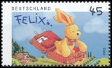 BRD MiNr. 3140-3141 Satz ** Felix der Hase, postfrisch