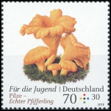 BRD MiNr. 3407-3409 Satz ** Serie Jugend 2018: Pilze, postfrisch