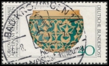 FRG MiNo. 898 O Archaeological Treasures (I): Gold-ornamented Bowl, postmarked