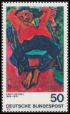FRG MiNo. 816-817 set ** German Expressionism (II), MNH