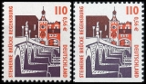 FRG MiNo. 2140C-2140D set ** Sights (XXIII): Regensburg, MNH