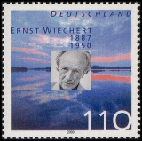 FRG MiNo. 2132 ** 50th anniversary of the death of Ernst Wiechert, MNH
