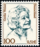 FRG MiNo. 2149-2150 set ** Women of German history (XIX), MNH