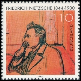BRD MiNr. 2131 ** 100. Todestag von Friedrich Nietzsche, postfrisch