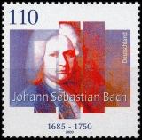 FRG MiNo. 2126 ** 250th anniversary of the death of Johann Sebastian Bach, MNH