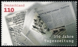 FRG MiNo. 2123 ** 350 years of daily newspapers, MNH