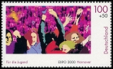 FRG MiNo. 2117-2122 set ** Youth EXPO 2000: Meeting place youth of world, MNH