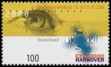 FRG MiNo. 2089 ** World Exhibition EXPO 2000, Hannover, MNH