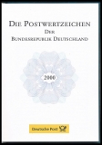 Yearbook 2000 Postage stamps of the Federal Republic of Germany without stamps