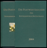 Yearbook 2004 Postage stamps of the Federal Republic of Germany without stamps