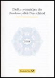 Yearbook 2004 Postage stamps of the Federal Republic of Germany without stamps