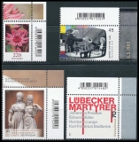 FRG MiNo. 3414-3417 ** New issues Germany october 2018, MNH