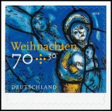 BRD MiNr. 3422 ** Serie Weihnachten 2018: Kirchenfenster, postfr., selbstklebend