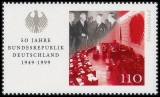 BRD MiNr. 2051-2054 (aus Bl. 49) ** 50 Jahre Bundesrepublik Deutschland, postfr.