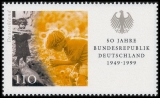 BRD MiNr. 2051-2054 (aus Bl. 49) ** 50 Jahre Bundesrepublik Deutschland, postfr.