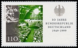 FRG MiNo. 2051-2054 (from block 49) ** 50 years Federal Republic of Germany, MNH