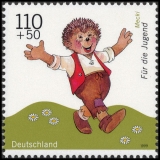 BRD MiNr. 2055-2059 Satz ** Jugend 1999: Trickfilmfiguren (II), postfrisch