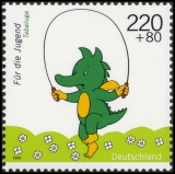 BRD MiNr. 2055-2059 Satz ** Jugend 1999: Trickfilmfiguren (II), postfrisch