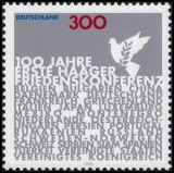 BRD MiNr. 2066 ** 100. Jahrestag der Ersten Haager Friedenskonferenz, postfrisch