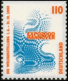 BRD MiNr. 2009C-2009D Satz ** Sehenswürdigkeiten (XXII): EXPO 2000, postfrisch