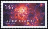 BRD MiNr. 3425-3426 Satz ** Serie Astrophysik: Alma & Illustris, postfrisch