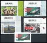 FRG MiNo. 3433-3437 ** New issues Germany january 2019, MNH