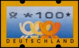 FRG MiNr. ATM 3 set 100-440 German pfennig ** Frama labels: post horn, MNH