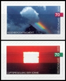 BRD MiNr. 3445-3446 Satz ** Luftspiegelung & Regenbogen, selbstklebend, postfr.
