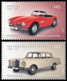 BRD MiNr. 3143-3144 Satz ** Klassische deutsche Automobile, postfrisch