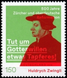 FRG MiNo. 3464 ** Huldrych Zwingli 500 y. Zurich & Upper German Reformation, MNH