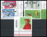 BRD MiNr. 3460-3464 ** Neuausgaben Bund Mai 2019, postfrisch