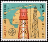 FRG MiNo. 3465 ** Series Lighthouses: Campen, MNH