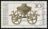 FRG MiNo. 897 O Archaeological Treasures (I): Bronze ritual chariot, postmarked