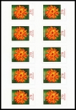 FRG MiNo. FB 93 (3490) ** Flowers: hawkweed, foil sheet, self-adh., MNH