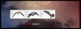 FRG MiNo. MH 115 (3485-3487) ** Youth 2019: Bats, stamp set, MNH