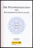 Jahrbuch 2013 Die Postwertzeichen der Bundesrepublik Deutschland ohne Marken