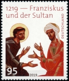 FRG MiNo. 3498 ** 1219 - Francis and the sultan, MNH