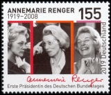 FRG MiNo. 3499 ** 100th birthday Annemarie Renger, MNH