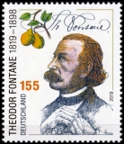 FRG MiNo. 3508 ** Theodor Fontanes 200th birthday, MNH